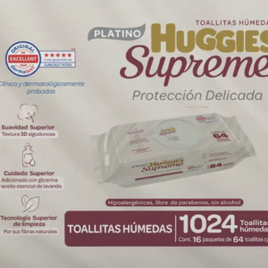 Huggies Supreme Platino Baby Wipes